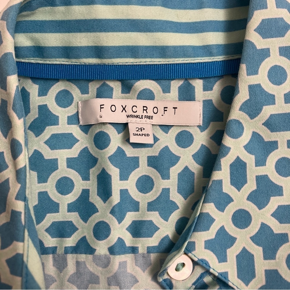 FOXCROFT “wrinkle free” button down shirt - Picture 3 of 7